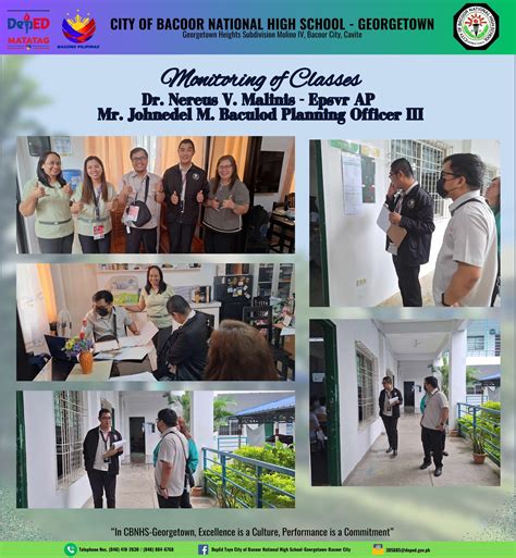 DepEd Tayo City of Bacoor NHS.